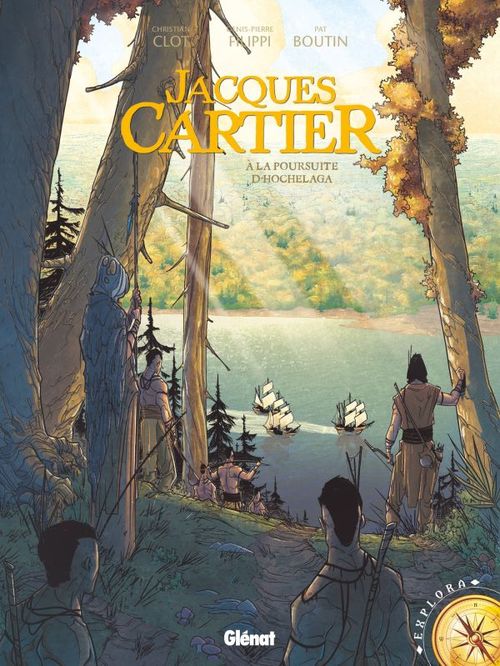 ebook cover of Jacques Cartier, by Christian Clot, Denis-Pierre Filippi, Patrick Boutin-gagné