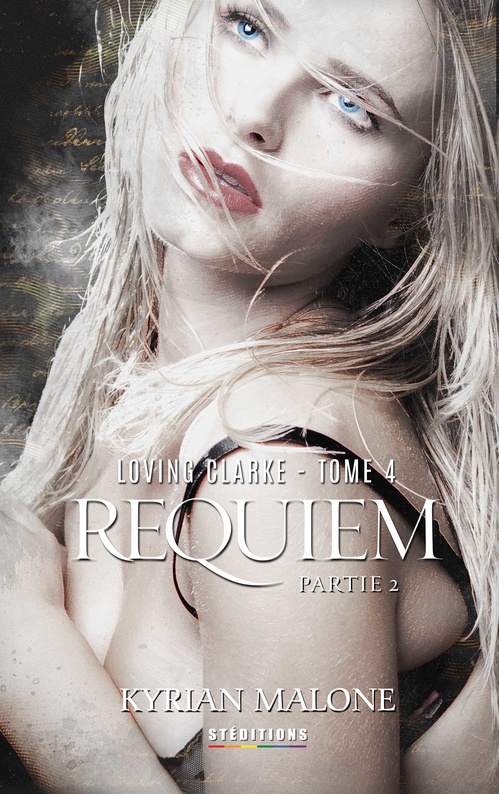 Couverture ebook de Loving Clarke, tome 4 (livre lesbien, roman lesbien), de Kyrian Malone, Roman Lesbien Steditions