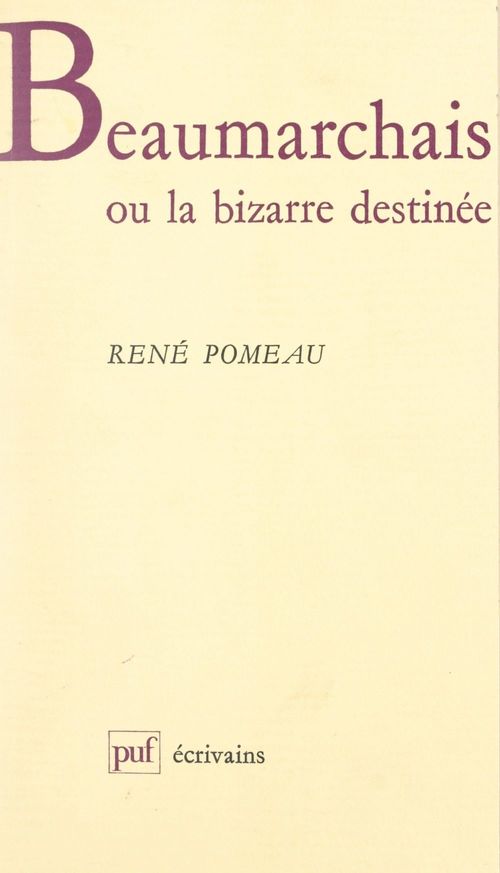 Couverture ebook de Beaumarchais, de René Pomeau