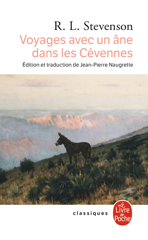 ebook cover of Voyages avec un âne dans les Cévennes, by Robert Louis Stevenson
