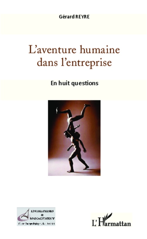 Couverture ebook de L'aventure humaine dans l'entreprise, de Gérard Reyre
