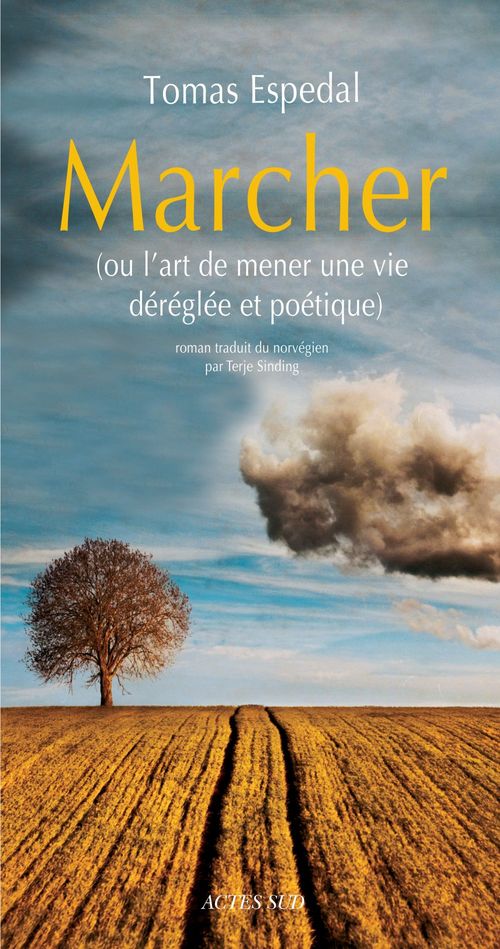 ebook cover of Marcher, by Tomas Espedal
