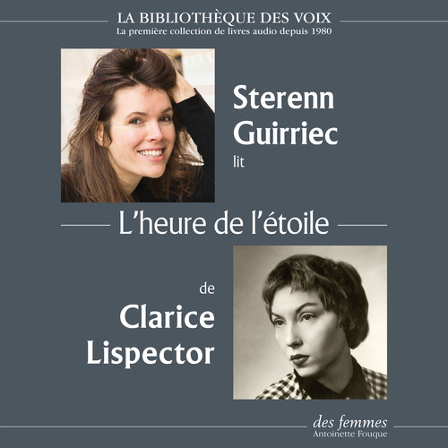 Couverture audiobook de L'heure de l'étoile, de Clarice Lispector