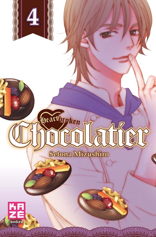 Couverture ebook de Heartbroken Chocolatier T04, de Setona MIZUSHIRO