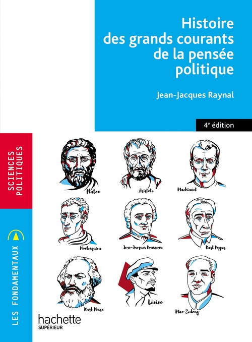Couverture ebook de Fondamentaux - L'histoire des grands courants de la pensée politique, de Jean-Jacques Raynal