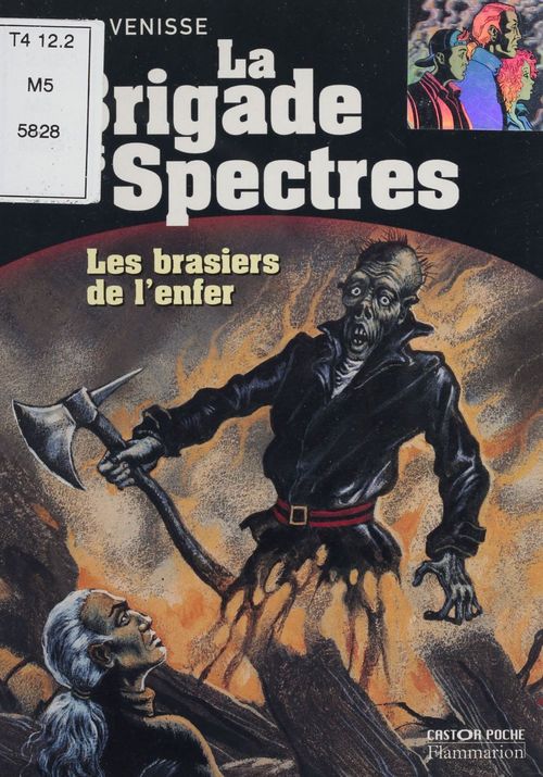 ebook cover of La Brigade des spectres (4) : Les Brasiers de l'enfer, by Alain Venisse