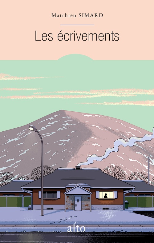 Couverture ebook de Les écrivements, de Matthieu Simard