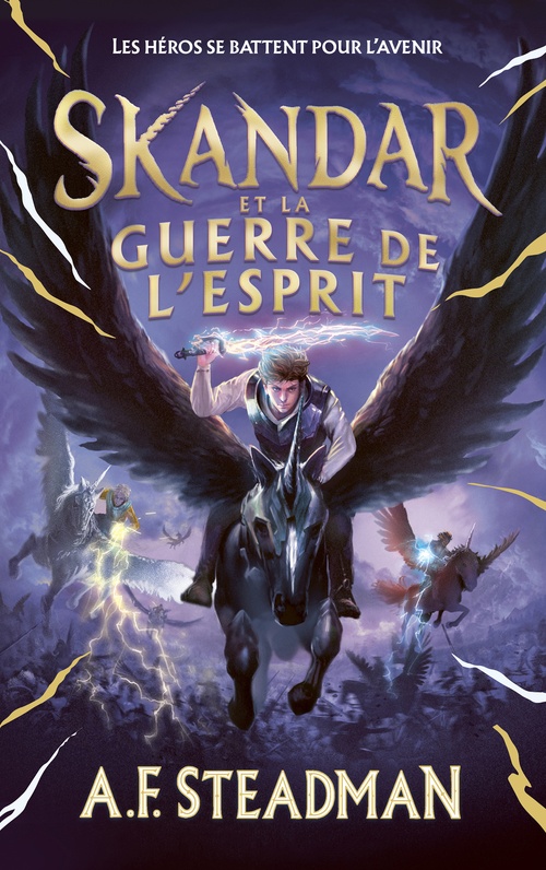 Couverture ebook de Skandar - tome 5 - et la guerre de l'esprit, de A.F. Steadman