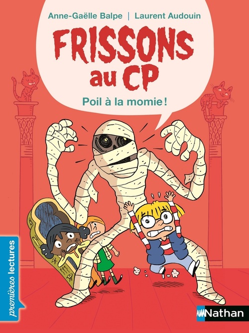 ebook cover of Frissons au CP Poil à la Momie, by Anne-Gaëlle Balpe, Laurent Audouin