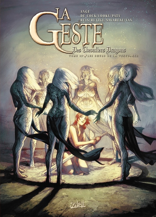 ebook cover of La Geste des Chevaliers Dragons T29 - Les Soeurs de la vengeance, by Ange