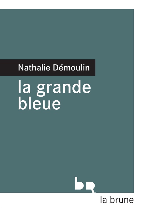 ebook cover of La grande bleue, by Nathalie Démoulin
