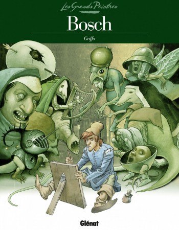 Couverture ebook de Les Grands Peintres - Bosch, de Griffo