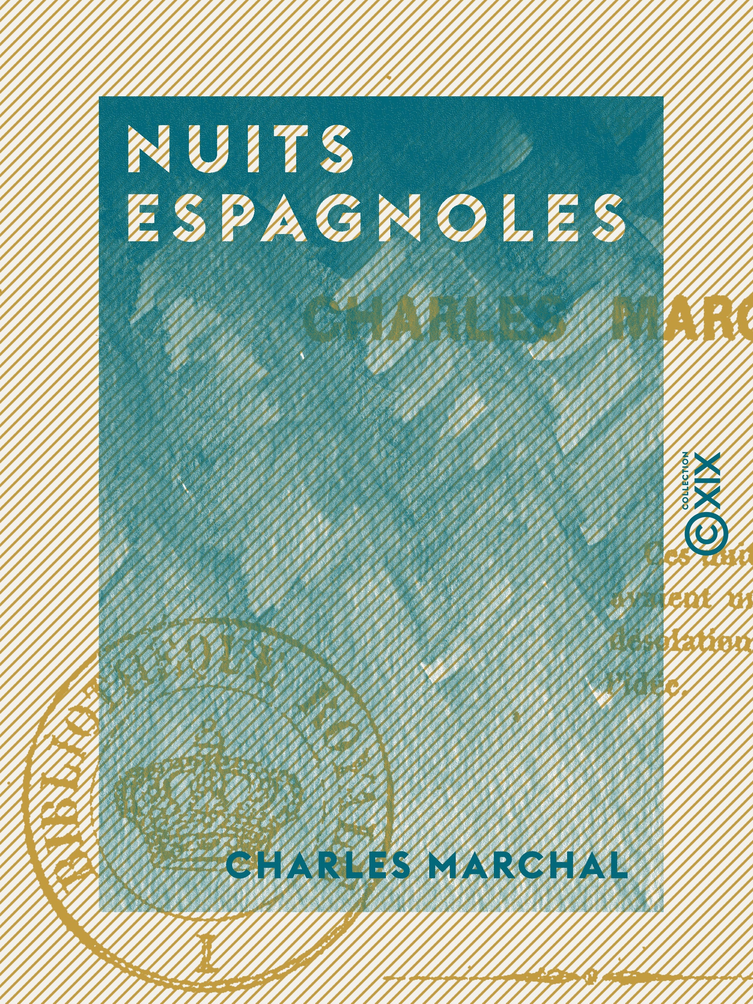 Couverture ebook de Nuits espagnoles, de Charles Marchal