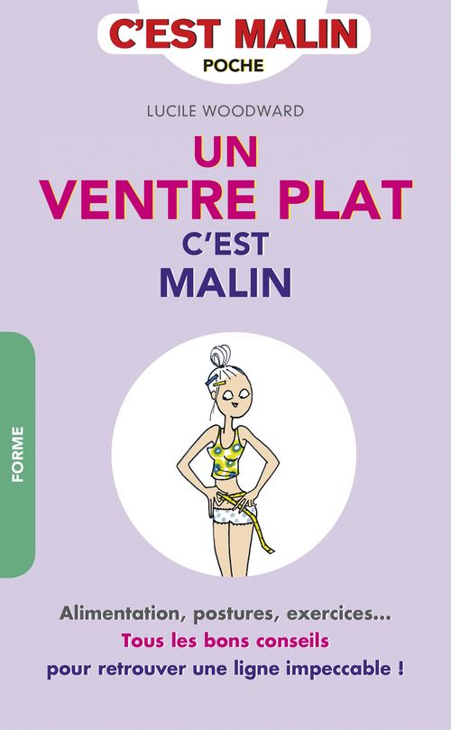 Couverture ebook de Un ventre plat, c'est malin, de Lucile Woodward
