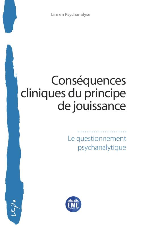 Couverture ebook de Conséquences cliniques du principe de jouissance, de Collectif