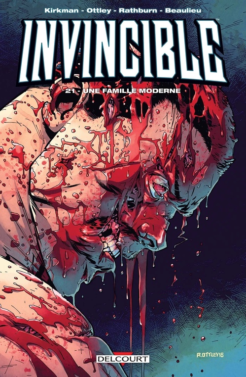 Couverture ebook de Invincible T21 - Une famille moderne, de Cliff Rathburn, Robert Kirkman, Ryan Ottley