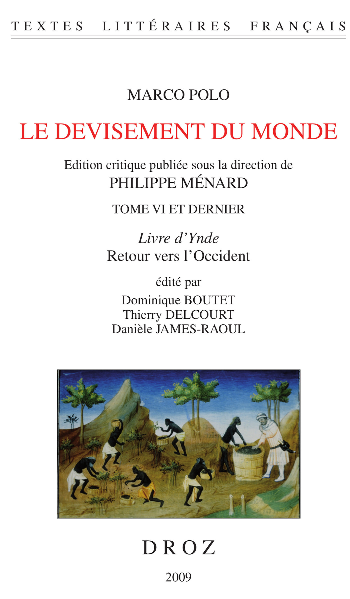 ebook cover of Le Devisement du monde, by Polo Marco