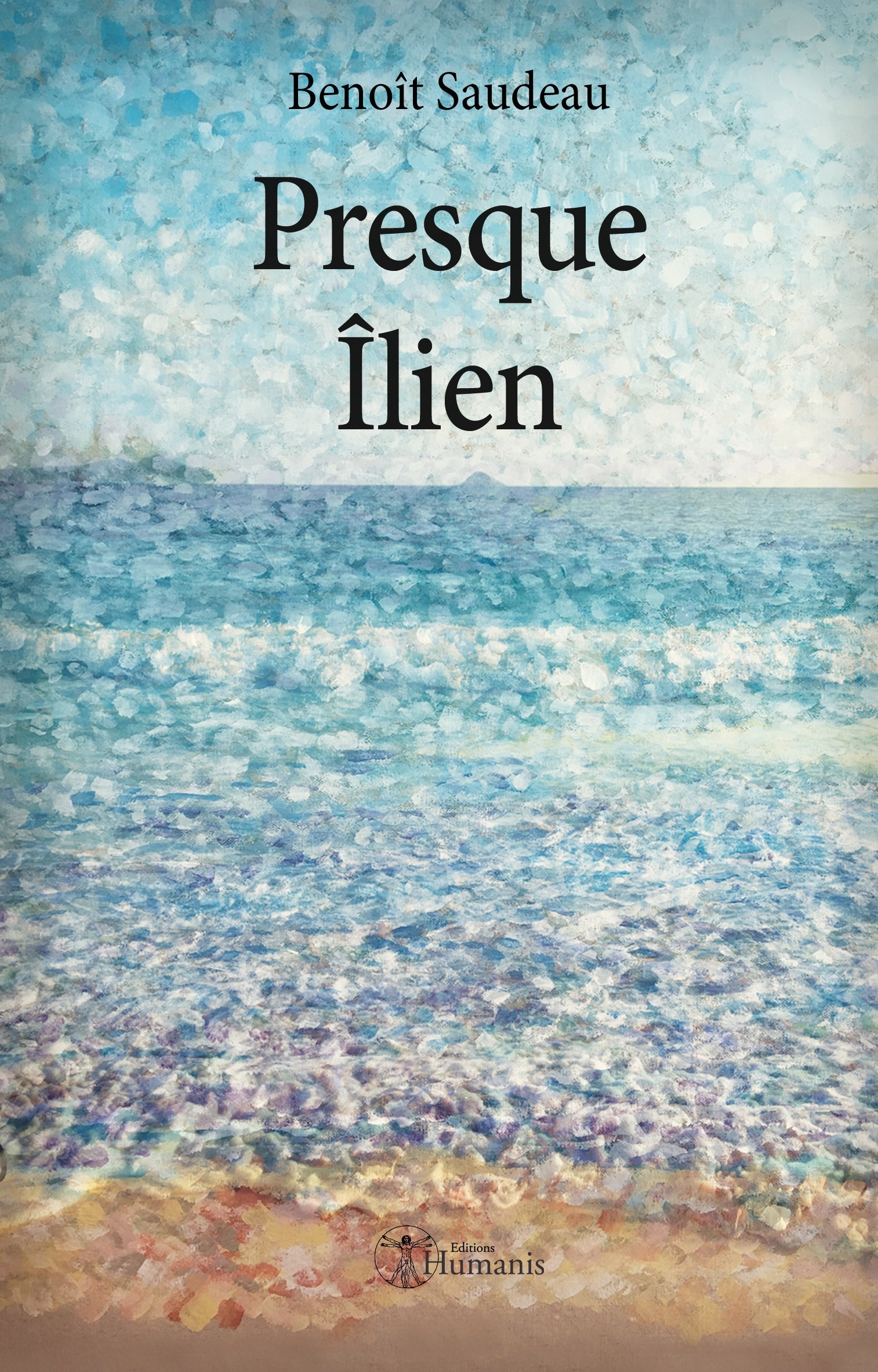 Couverture ebook de Presque Îlien, de Benoit Saudeau