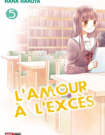 Couverture ebook de L'amour à l'excès T05, de Nana Haruta