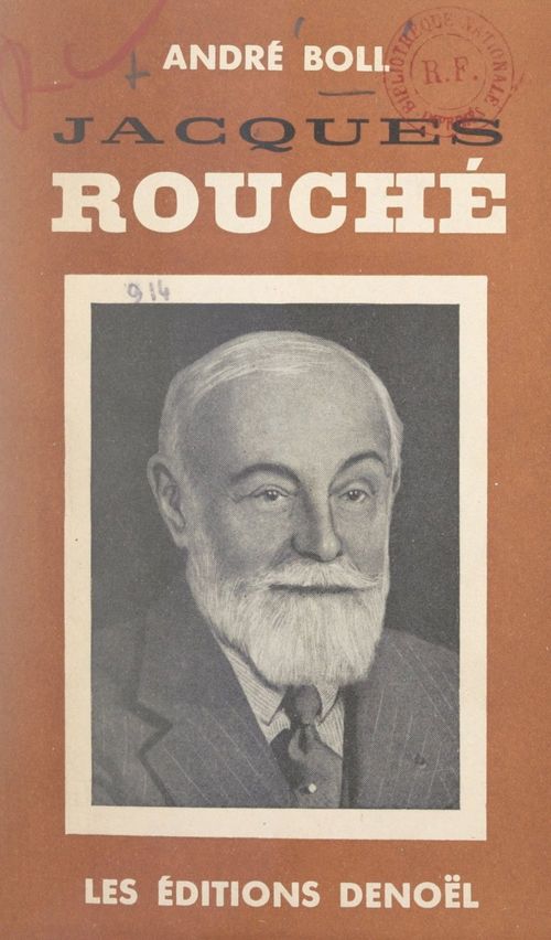 Couverture ebook de Jacques Rouché, de Andre Boll