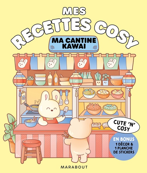 Couverture ebook de Mes recettes cosy - Ma cantine kawai, de Collectif