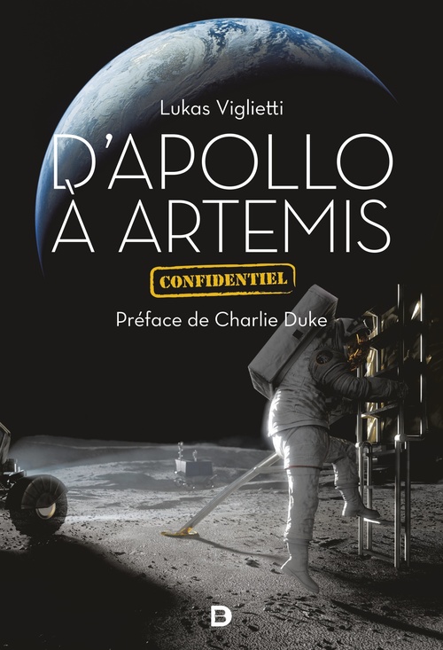 Couverture ebook de D´Apollo à Artemis : Dans les coulisses de la conquête spatiale, de René Cuillierier, Lukas Viglietti