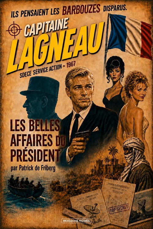 Couverture ebook de Les belles affaires du président, de Patrick De Friberg