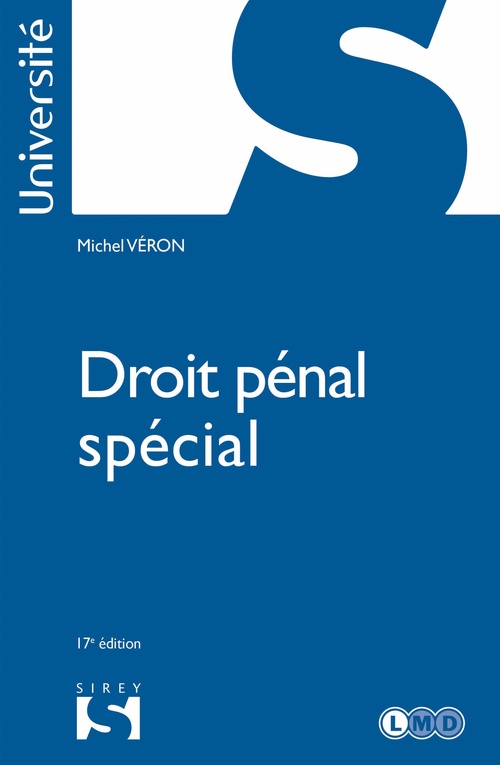 ebook cover of Droit pénal spécial. 17e éd., by Michel Véron