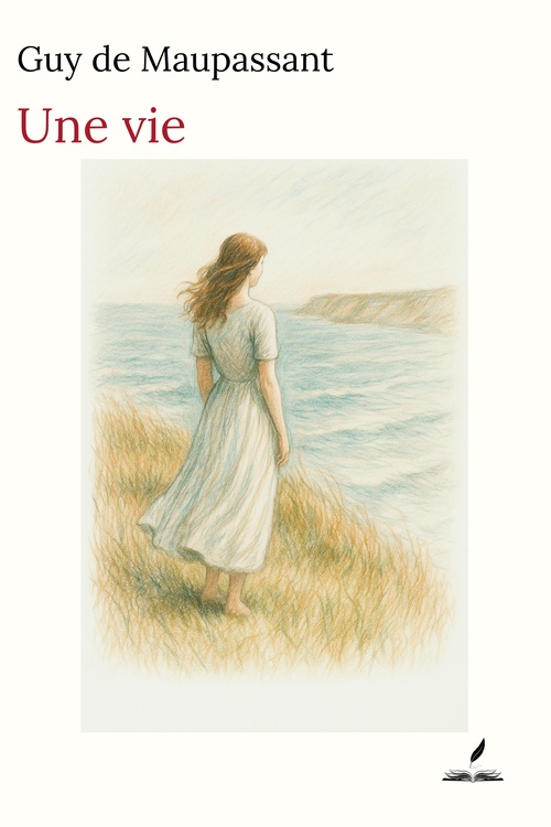 ebook cover of Une vie, by Guy de Maupassant