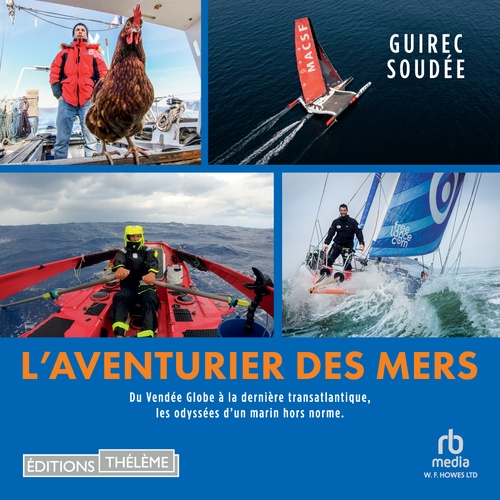 audiobook cover of L'Aventurier des mers, by Guirec Soudée