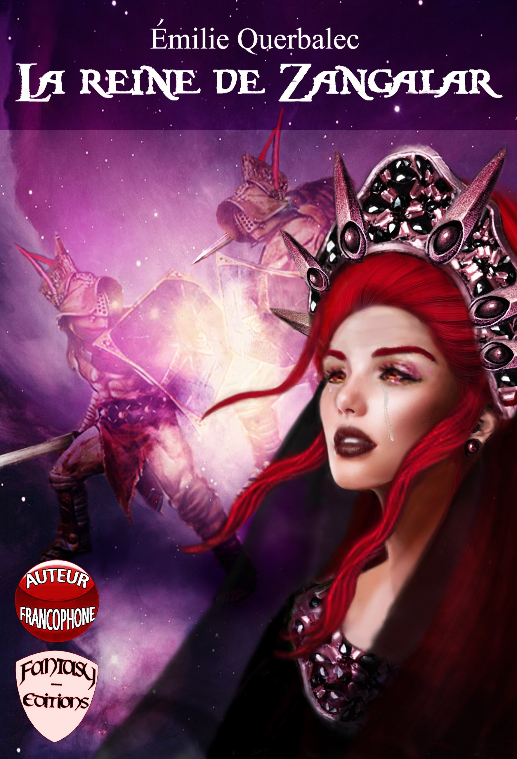 ebook cover of La Reine de Zangalar, by Emilie Querbalec