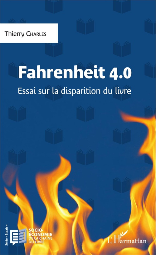 Couverture ebook de Fahrenheit 4.0, de Thierry Charles