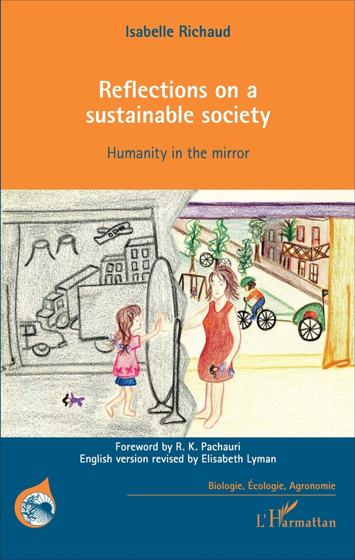 Couverture ebook de Reflections on a sustainable society, de Isabelle Richaud