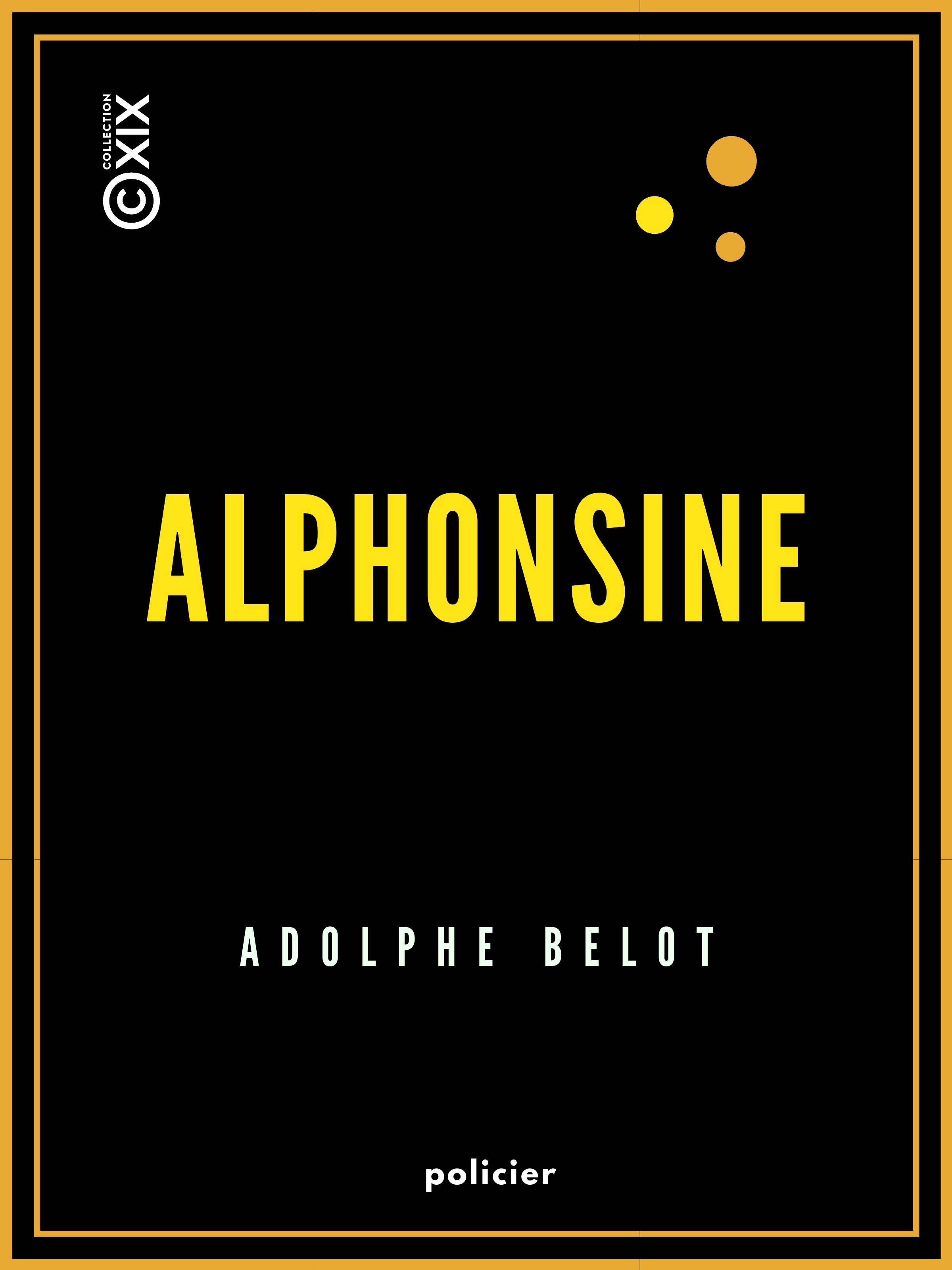 Couverture ebook de Alphonsine, de Adolphe Belot