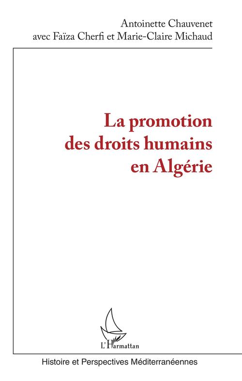 ebook cover of La promotion des droits humains en Algérie, by Collectif