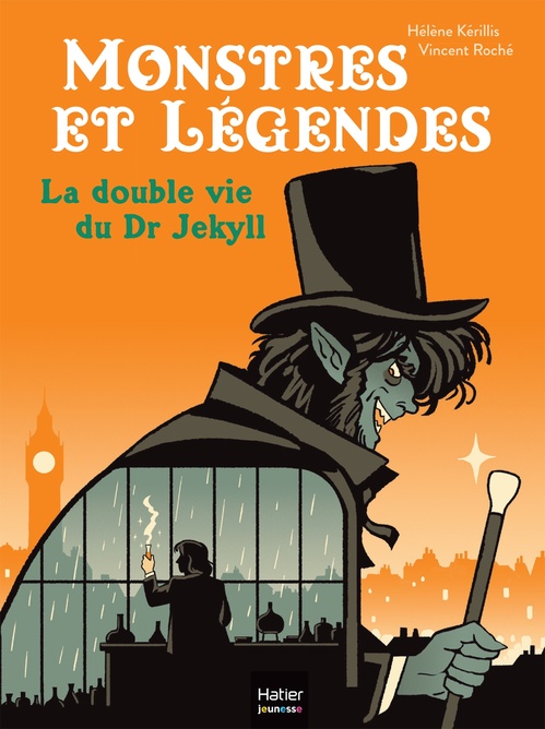 Couverture ebook de Monstres et légendes - La double vie du Dr Jekyll - CP/CE1 6/7 ans, de Hélène Kérillis