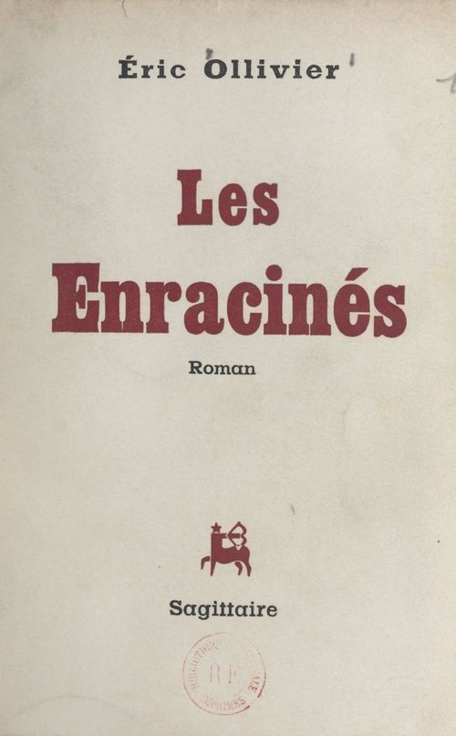 ebook cover of Les enracinés, by Eric Ollivier