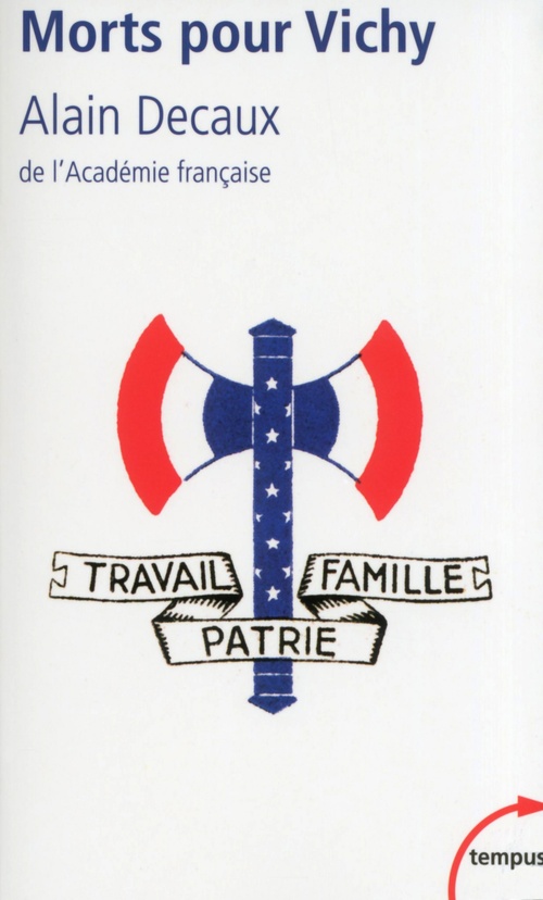 ebook cover of Morts pour Vichy, by Alain Decaux