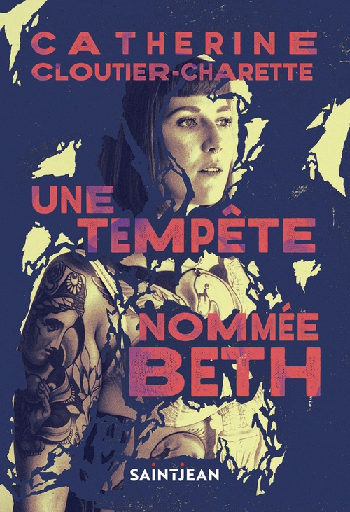 ebook cover of Une tempête nommée Beth, by Catherine Cloutier-Charette