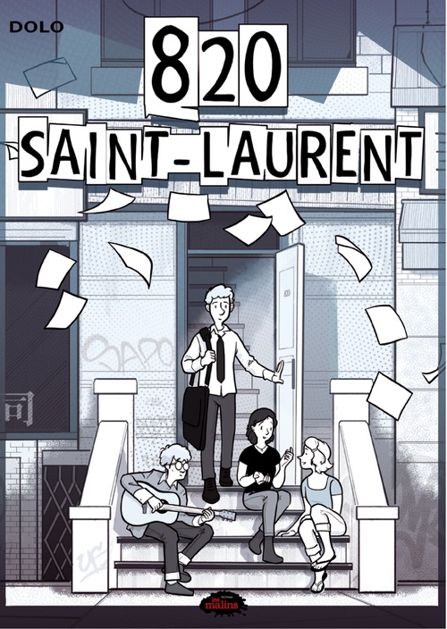 ebook cover of 820, Saint-Laurent, by Olivier Donato