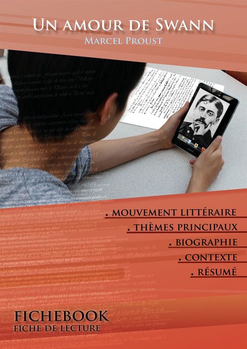 Couverture ebook de Fiche de lecture Un amour de Swann - Résumé détaillé et analyse littéraire de référence, de Marcel Proust