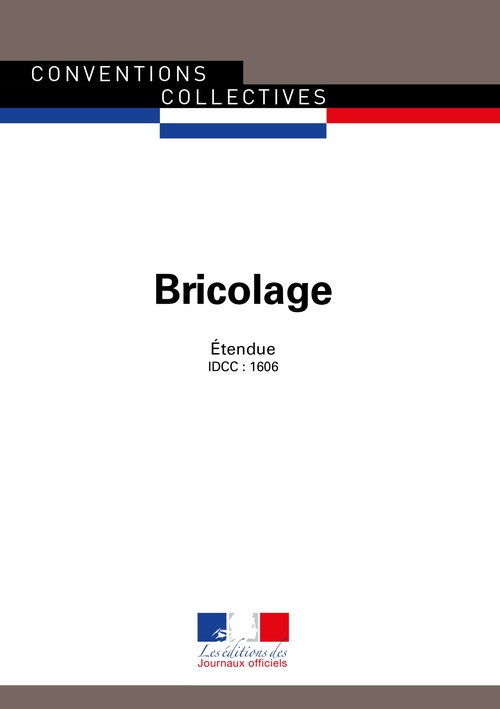 Couverture ebook de Bricolage, de Direction Des Journa