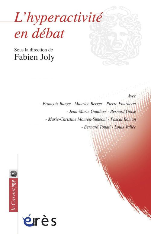 Couverture ebook de L'hyperactivité en débat, de Fabien Joly
