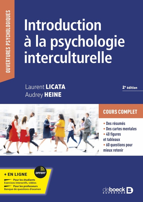 ebook cover of Introduction à la psychologie interculturelle, by John Berry, Audrey Heine, Laurent Licata