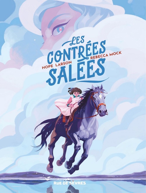 Couverture ebook de Les Contrées salées, de Hope Larson, Rebecca Mock