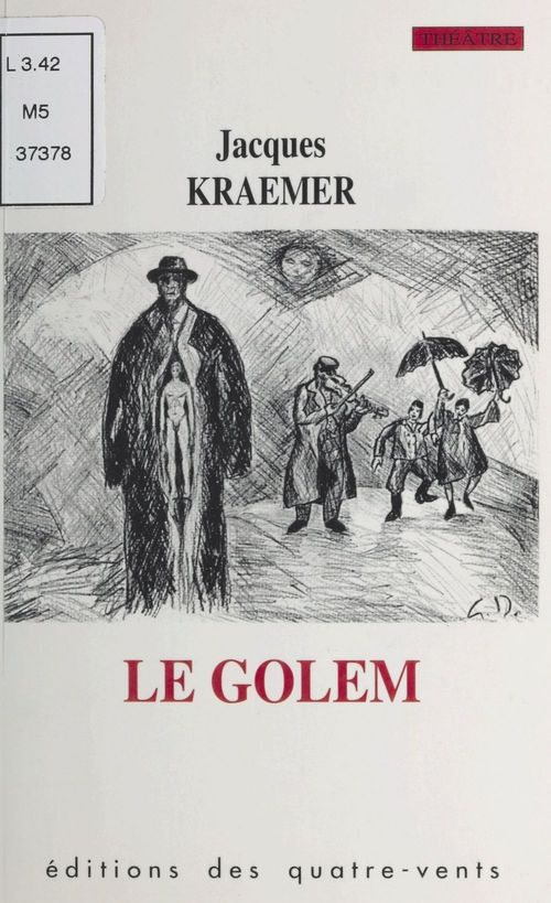 ebook cover of Le Golem, by Jacques Kraemer