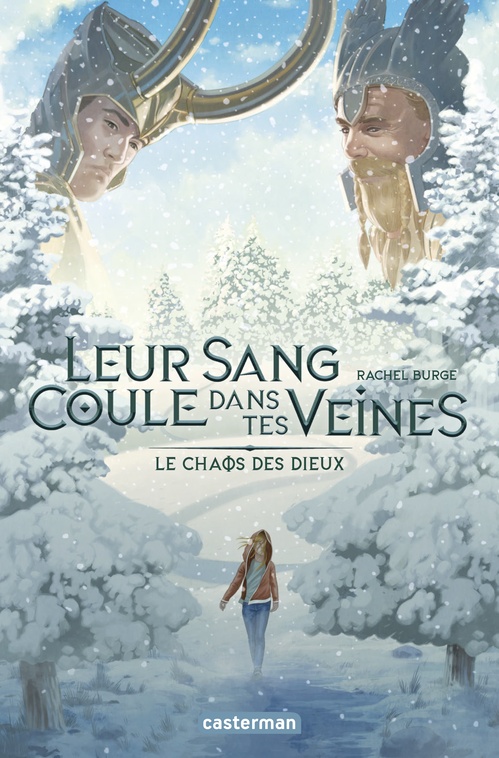 Couverture ebook de Leur sang coule dans tes veines (Tome 2) - Le Chaos des dieux, de Rachel Burge