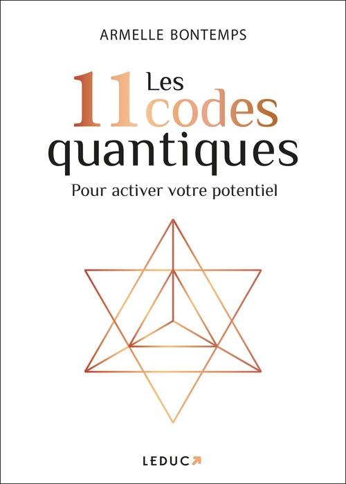 Couverture ebook de Les 11 codes quantiques pour activer votre potentiel, de Armelle Bontemps