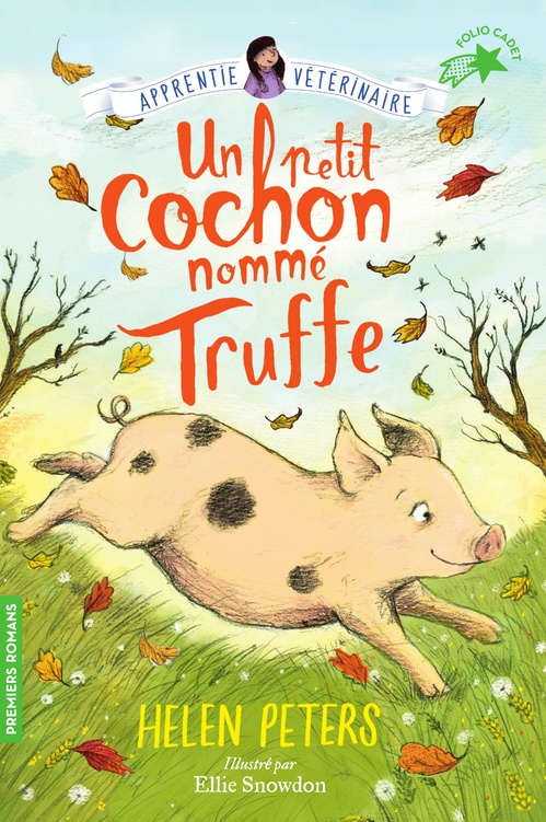 ebook cover of Jasmine l'apprentie vétérinaire (Tome 1) - Un petit cochon nommé Truffe, by Helen Peters, Ellie Snowdon