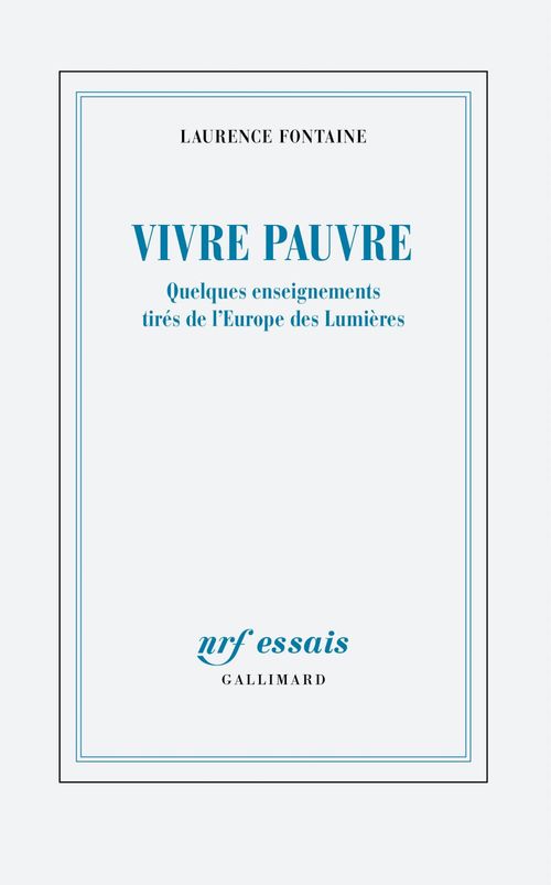 ebook cover of Vivre pauvre. Quelques enseignements tirés de l´Europe des Lumières, by Laurence Fontaine